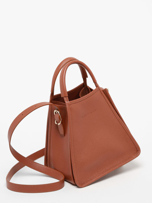 Longchamp Le foulonné Handtas Bruin